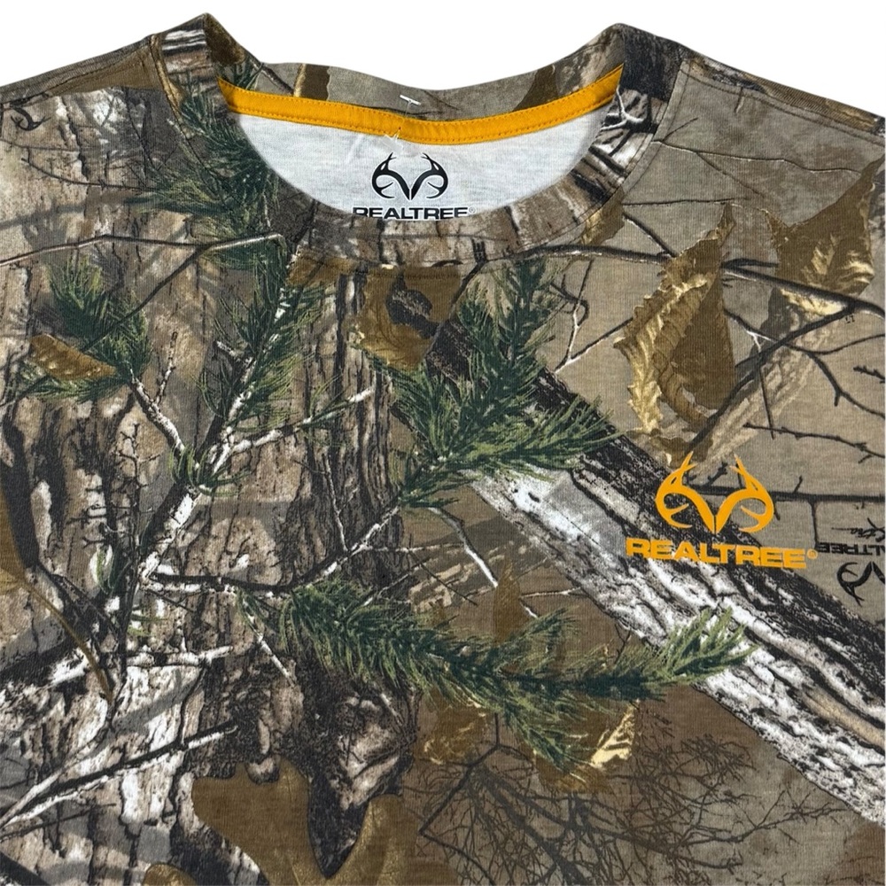 Realtree Camo Long Sleeve Shirt Hunting Nature Outdoors Men’s Size Medium